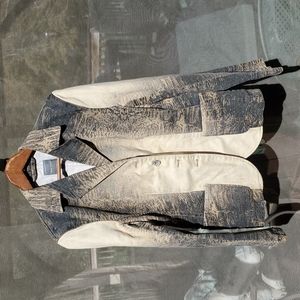 Stretch Denim Blazer Jacket Sz 40 Marc Aurel of Austria